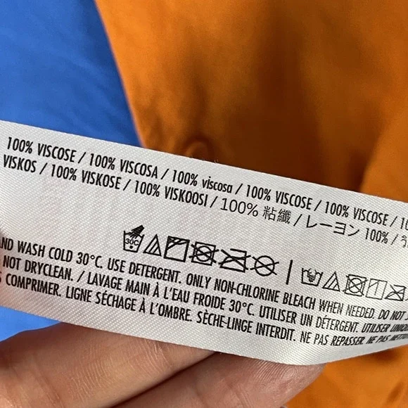 Disney Inside Out Joy Shirt Mens XXL 2XL Button Up Short Sleeve Lightweight - Picture 7 of 15